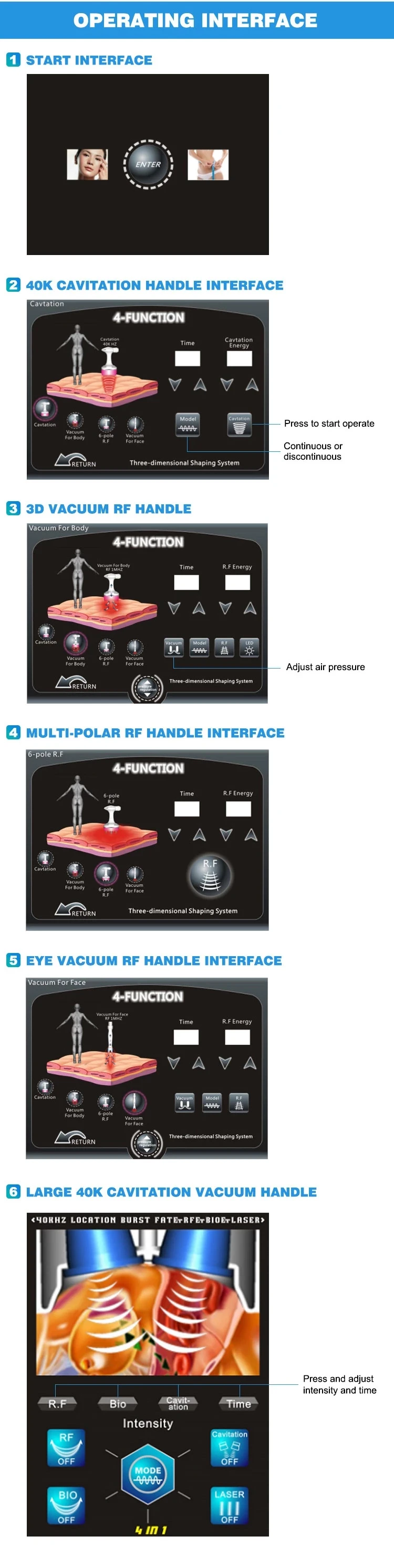 Настольный V10 Корректор тела лифтинг для лица потеря веса power shape III Velashape+ rf+ 40 кГц ультразвуковая кавитация+ Био система