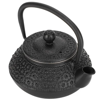 

0.3L Japanese Style Cast Iron Tea Pot Type Teapot Kettle Boiler With Strainer Boiling Water Tea Pot Home Kitchen Office Teaware