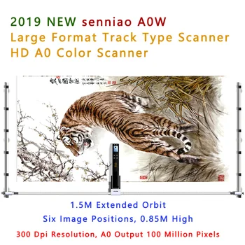 

2019 New senniao A0W Track scanner Large Format HD Color image scanning