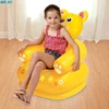 Cute Portable Cartoon Animal inflatable sofa Children Seat Tiger bear For Kid 3-8 Years Old Lovely Kids' PVC Chairs Baby Seats 6