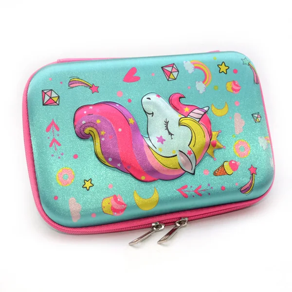 Q Pencil case pink cute school kalem kutusu escolar piornik etui pennen cartucheras kawaii estuches papeleria trousse scolaire box - Цвет: Q