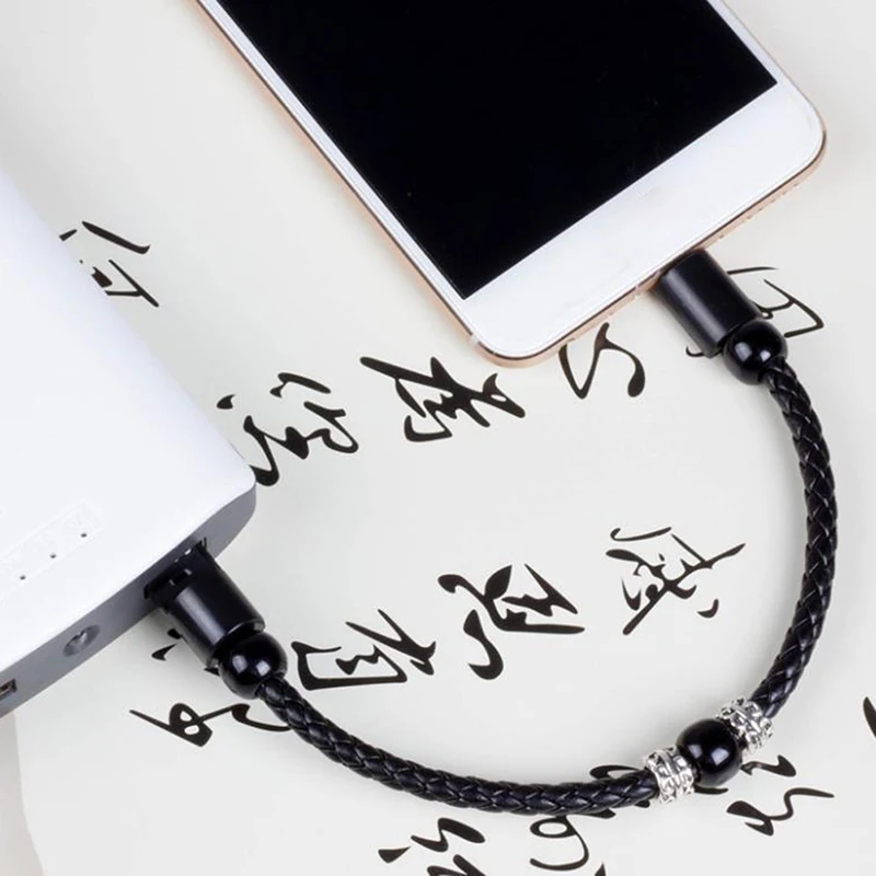 1 шт Android IOS USB кабель Type-C браслет зарядное устройство для зарядки синхронизации