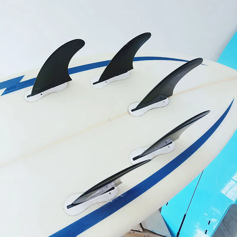 New Surfboard Fins Twin Tri Quad Five fin a Set for FCS II fin box Nylon+ fiber FCS 2 Fins Hot Sell surf Fin Quilhas Five fins