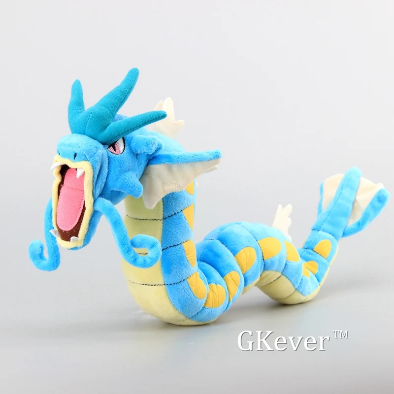 60 см аниме синий красный Gyarados плюшевые игрушки кукла Peluche Милый Пикачу Eevee Charmander Squirtle Mew серии Плюшевые игрушки Детский подарок