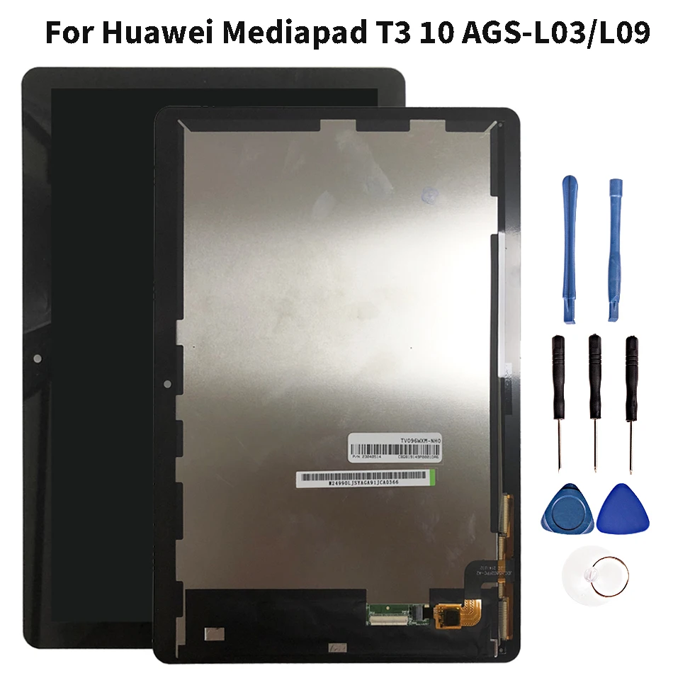 

For Huawei Mediapad T3 10 AGS-L03 AGS-L09 AGS-W09 T3 LCD Display Touch Screen Digitizer Assembly Replacement Part