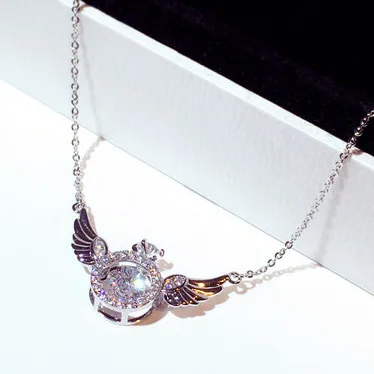 New Women's Korean Jewelry Solid 925 Sterling Silver