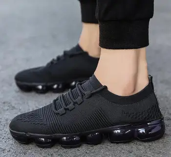 

FIUGGI 2019 Men Shoes Casual High Quality Fashion Style Men Shoes Comfortable Mesh Outdoor Walking Jogging Sneakers