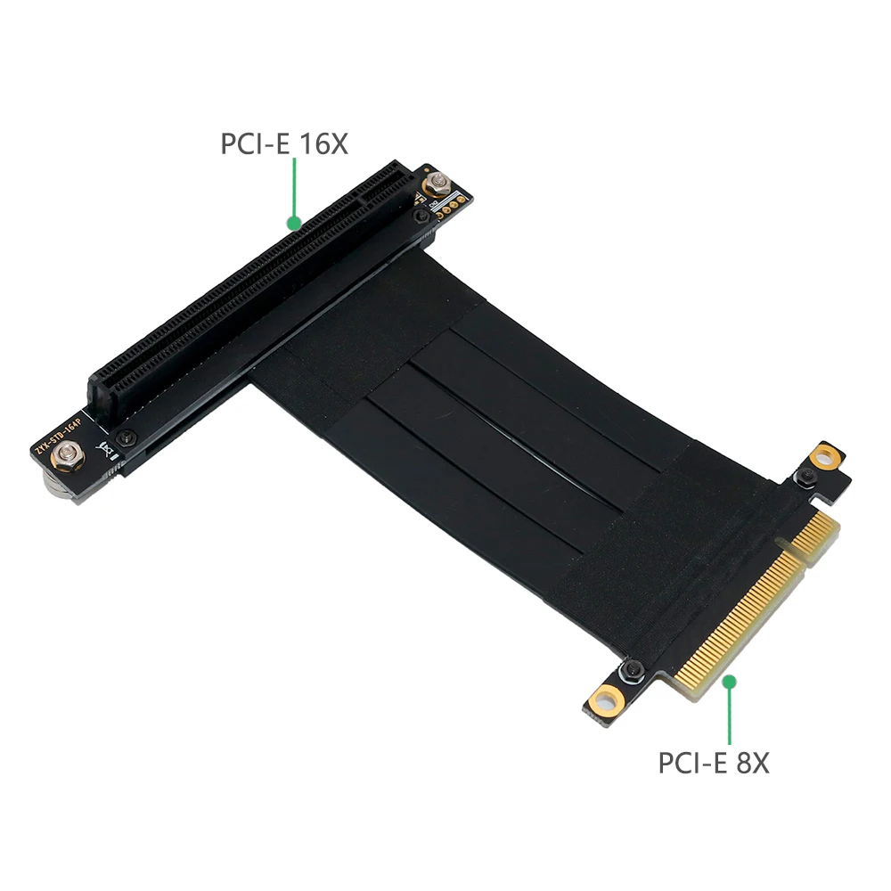 PCI Express x8-x16 Riser Card папа-мама видеокарта Riser PCIE 3,0 PCI-E 16x ленточный удлинитель с магнитным основанием