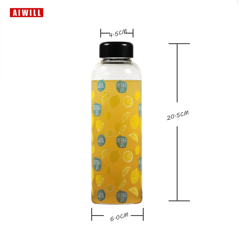 glass water bottle 5