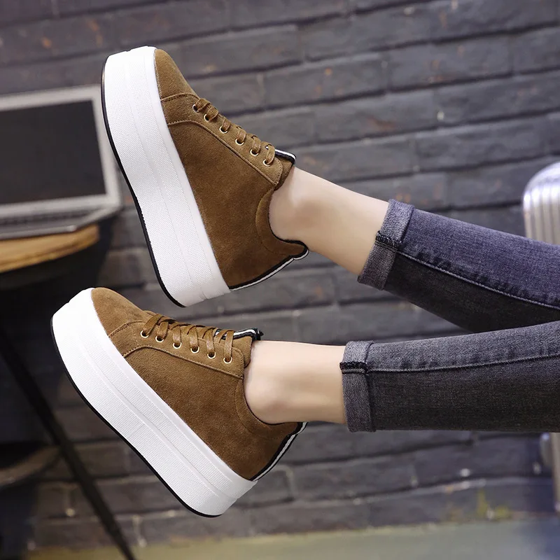 

Autumn Platform Shoes Ladies Creepers Platform Shoes Women Casual Shoes Trainers Women Ladies 8bv