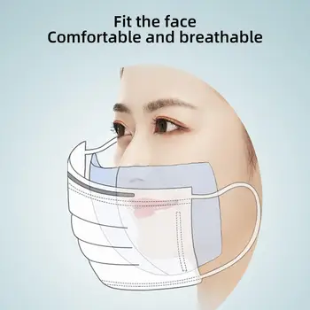 

100Pcs Dust Proof Breathable Anti Haze Disposable Mouth Mask Inner Pads Filter