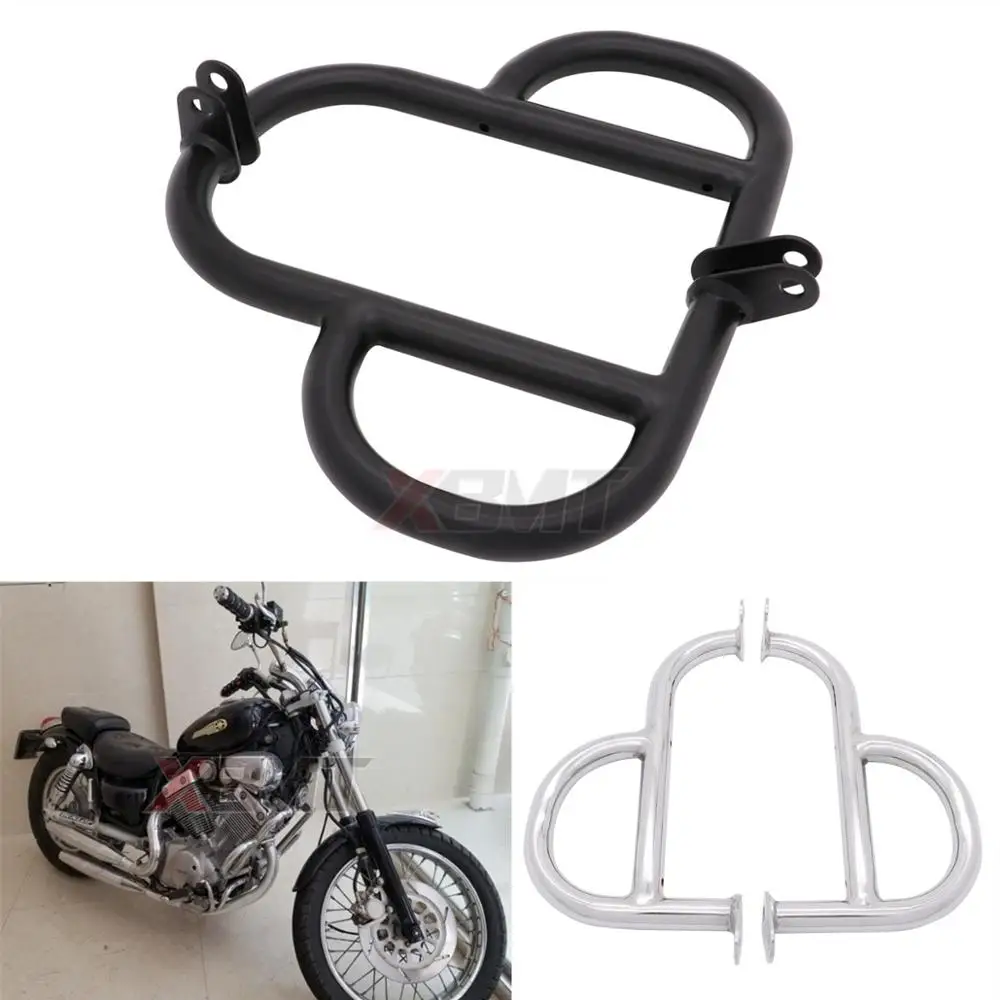 Barra Protezione Motore Yamaha Virago XV400 XV535 - Cromo O Nero - Foto 11