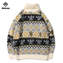 #Special Offers Mirecoo Men Turtleneck Sweater Retro Striped Mens Pullover Sweaters Turtle Neck Men Harajuku Knitted Sweaters 2019 Winter Couple #Special Offers Mirecoo Men Turtleneck Sweater Retro Striped Mens Pullover Sweaters Turtle Neck Men Harajuku Knitted Sweaters 2019 Winter Couple