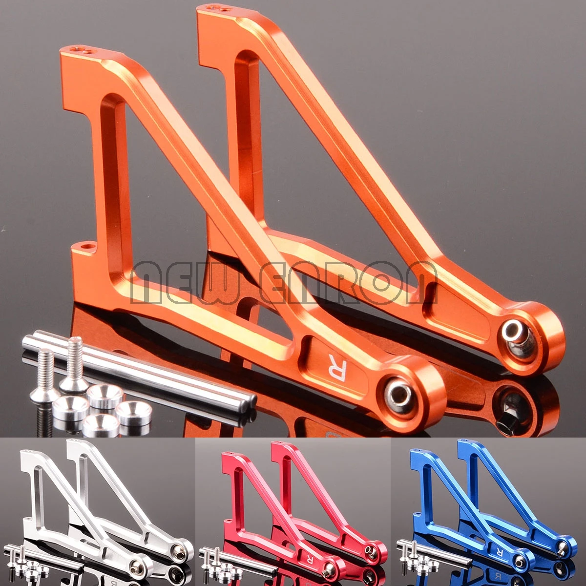 Новая алюминиевая передняя Верхняя подвеска ENRON 2 шт. 1/7 1:7 #8531 для Traxxas Unlimited Desert Racer