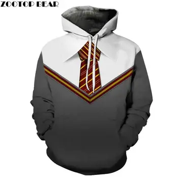 

V Type Necktie 3D Printed Men Hoodies Sweatshirt Women Tracksuit Pullover Streetwear Casual Hoody Coat 6XL Dropship ZOOTOP BEAR