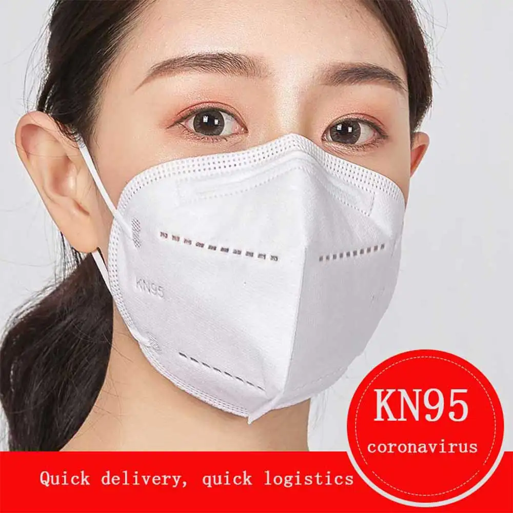 

n95 respirator face mask anti virus reusable mask anti virus ffp2 filter medical masks antivirus with earmuff anti-dust