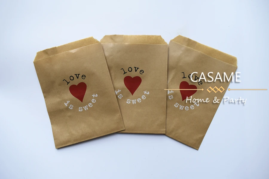 Подарочный пакет для конфет ручной работы 5 х7 дюймов 25 шт.|baking paper|baking diybaking bag |