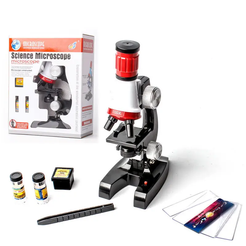 

High-definition Microscope Primary School Children 1200 Times Beginner Biological Science Unisex Have Scientific And Educational