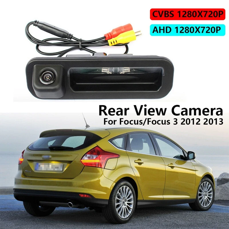 Для Ford Focus 3 2012 2013 камера заднего вида 170 градусов широкоугольный CVBS + AHD Starlight