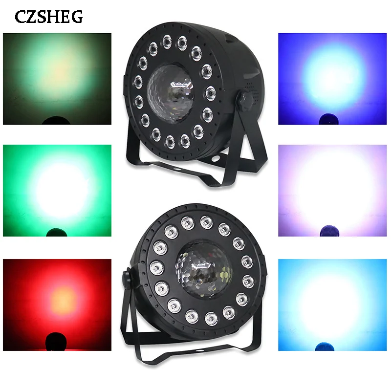 

LED RGB magic ball par light DMX512 with club disco DJ sound control disco ball stage light Christmas projector pattern