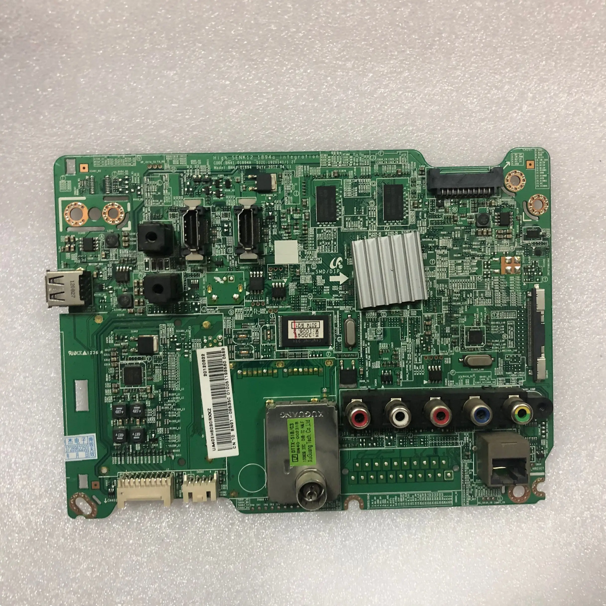 Тест для UA40EH6030R BN41-01894A BN91-09535C экран LTJ400HV11-H материнская плата