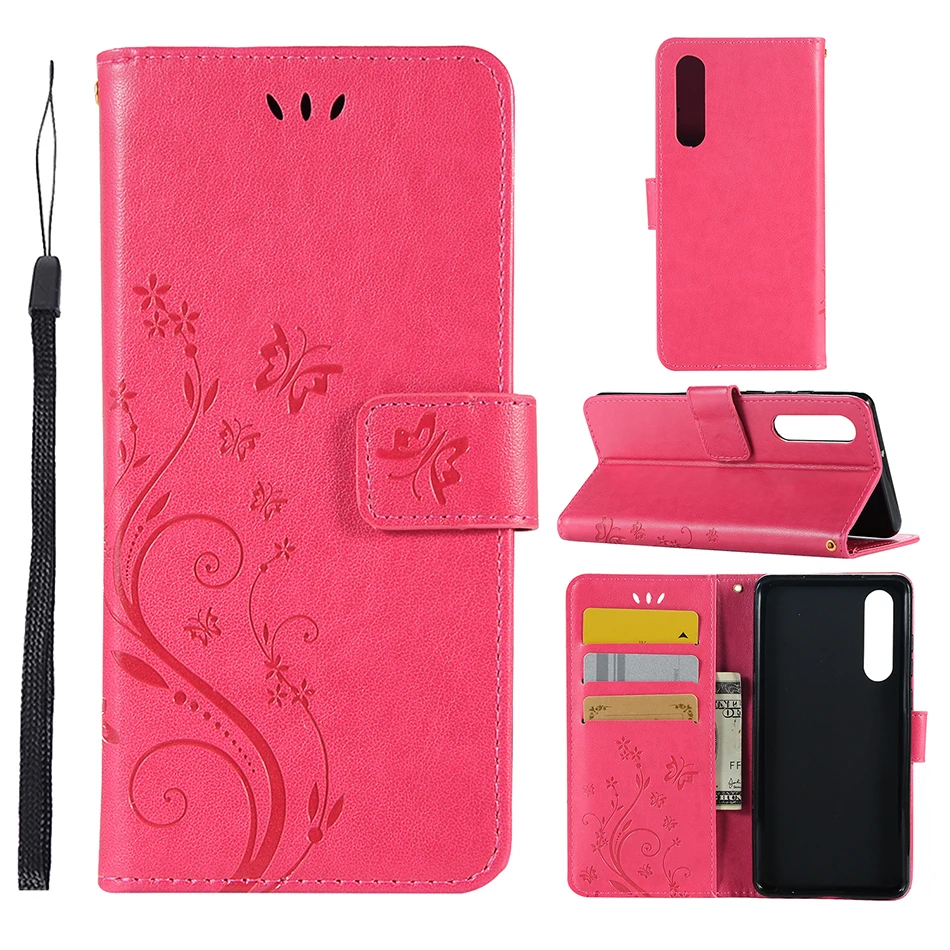 Coque кожаный чехол-книжка с бумажником для huawei P30 Pro P20 P10 плюс P9 Lite mini P8 Lite Y5 II Y5 Y6 Prime чехол Funda