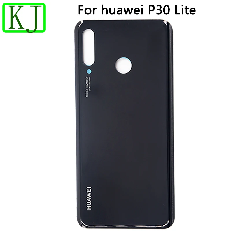 Для huawei P30 lite задняя крышка Задняя стеклянная дверная панель Корпус чехол P30lite крышка батареи