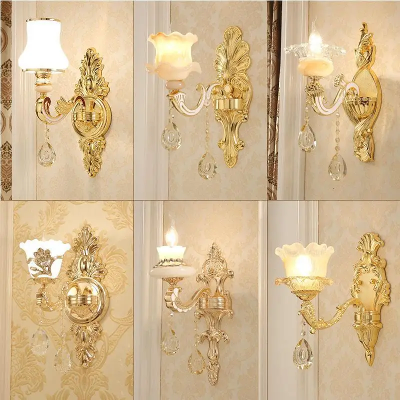 Para Parede Vanity ванная комната Aplique Luz Wandlamp аппликация Murale светильник кристалл Lampara De Pared интерьер настенный светильник для спальни