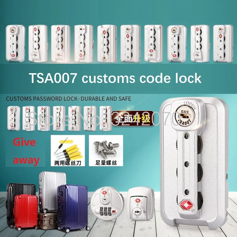 TSA007 Luggage suitcase aluminum frame 