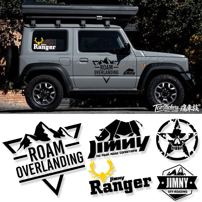 Автомобильные наклейки для Suzuki Jimny 2019-2020 декоративные модифицированные