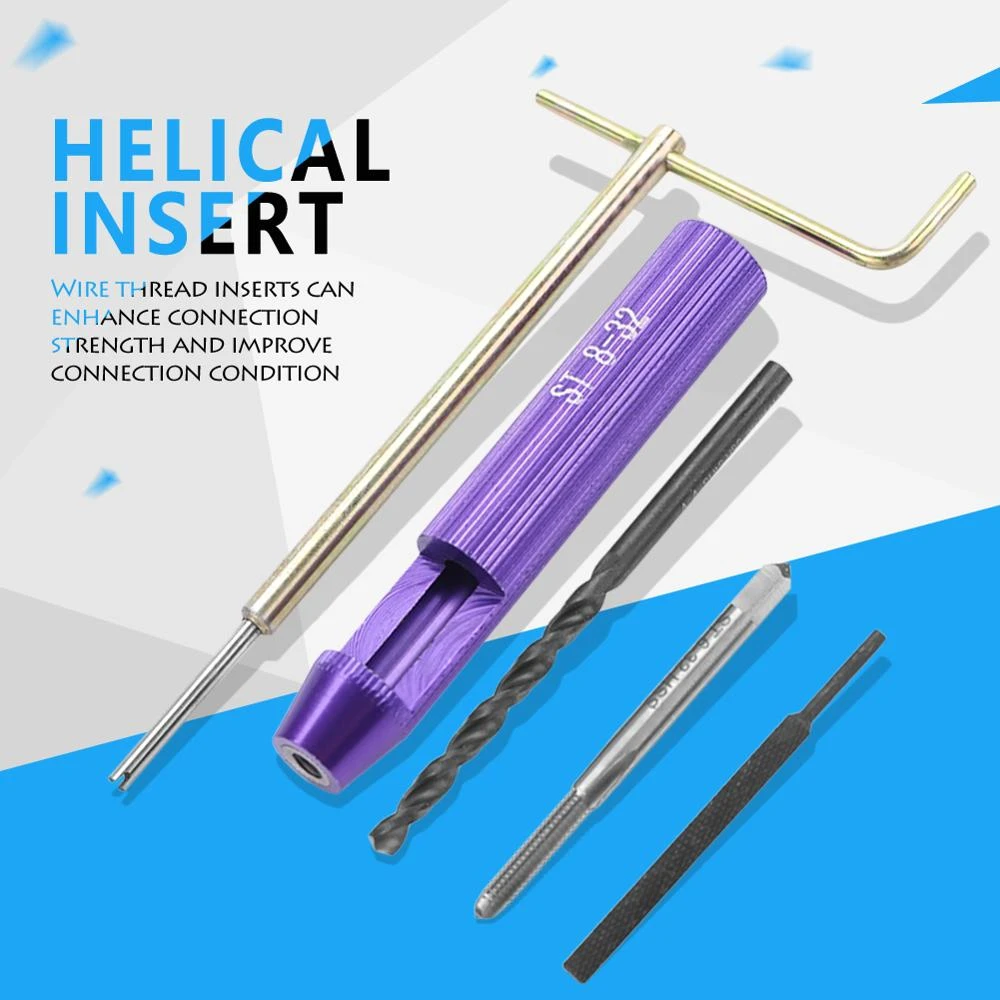 Wear-Resistance Thread Repair Insert 50pcs Helical Insert Screw Thread Insert Repair Tool Coiled Wire Insert for Home Wear-Resistance Thread Repair Insert 50pcs Helical Insert Screw Thread Insert Repair Tool Coiled Wire Insert for Home