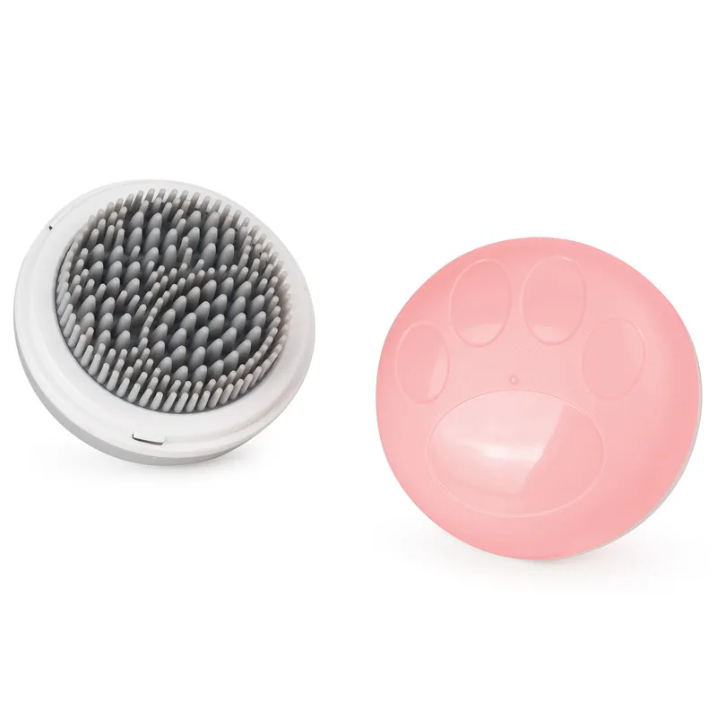 pink Собака щетка для домашних животных Массажная расческа для удаления Deshedding аксессуары для ванной комнаты Душ Поставки TUE88 - Цвет: pink