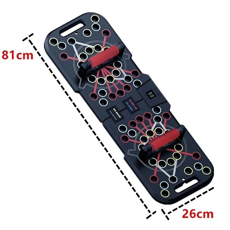 pping Multifunctional Counting Push Up Board Home Chest Muscle Exercise Training Fitness Support Push-up Rock Stands