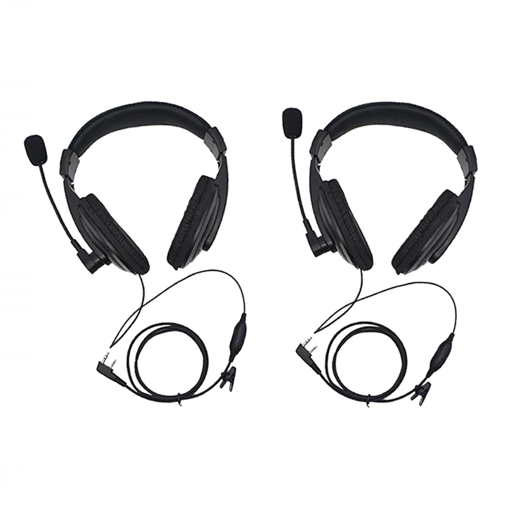 2x PTT MIC, в уши, гарнитура для ушей, для Baofeng 777S RT21/22/5R RD/5R/A 888 S/82HP