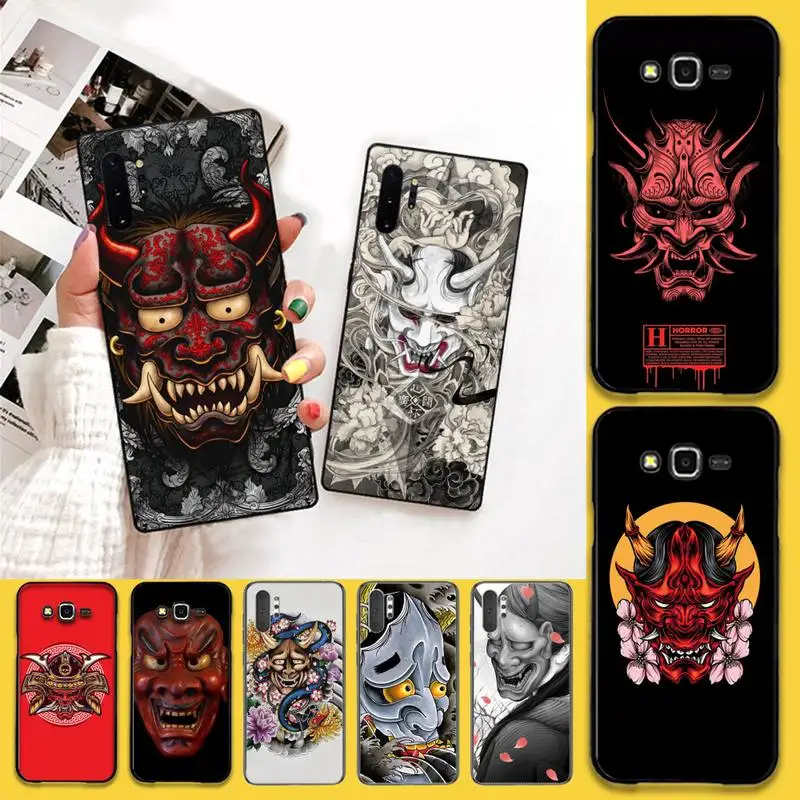 HPCHCJHM японский Oni Hannya чехол для телефона с изображением демона Samsung Note 7 8 9 10 Lite Plus