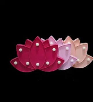 

flower shape warm white Dcoration Light LED Nightlight Children Kids Night Lamp Lights Gifts Random Color