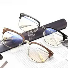 Прозрачная Оправа очков для мужчин и женщин, очки против усталости, кошачий глаз, высокое качество, компьютерные очки для мужчин, ретро оптические линзы