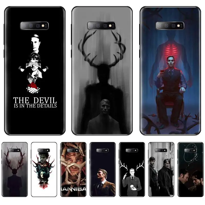

cool Graham hannibal mads mikkelsen Phone Case For Samsung galaxy S 7 8 9 10 20 edge A 6 10 20 30 50 51 70 note 10 plus