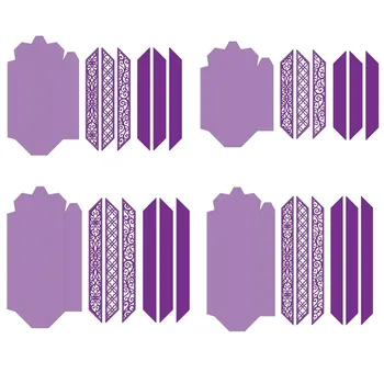 

Lace Photo Frame 3D Box Metal Cutting Dies Craft Dies For Embossing Paper Card Making Scrapbooking Decoration New 2020