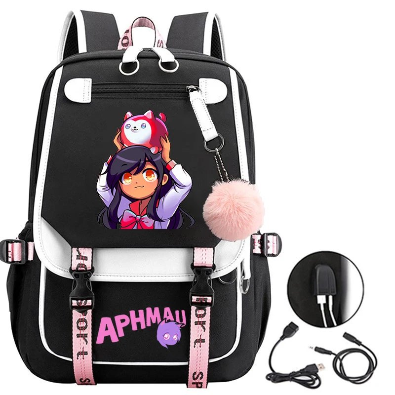 Aphmau Merch Backpack Set Pieces 3D Printing Lightweight Youth School ...