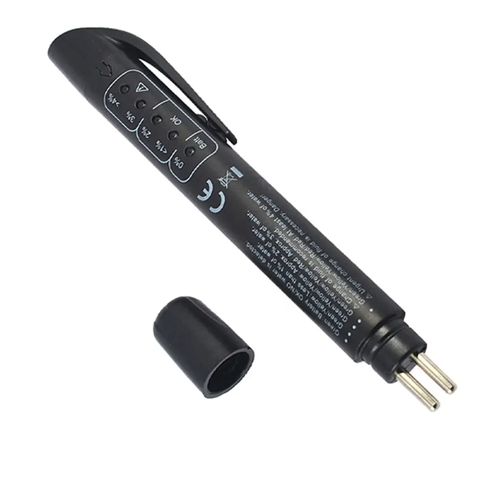 

Brake Oil Test Pen Brake Fluid Tester Tester Test Pen Pe Bag Packaging Universal Automotive Testing Tool