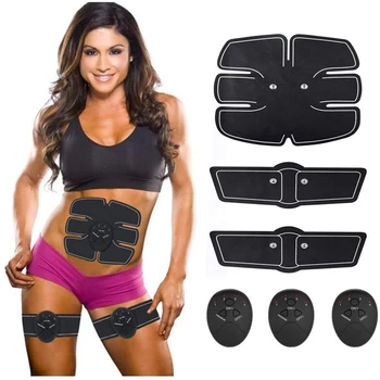 

Abs Stimulator Muscle Stimulator Portable Fitness Workout Gear for Abdomen/Arm/Legning EMS Abdominal Trainers Exercise Equipment