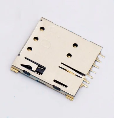 Самоэжекция Nano-SIM-карты 7P micro держатель для карт Micro card слот самоэжекционный