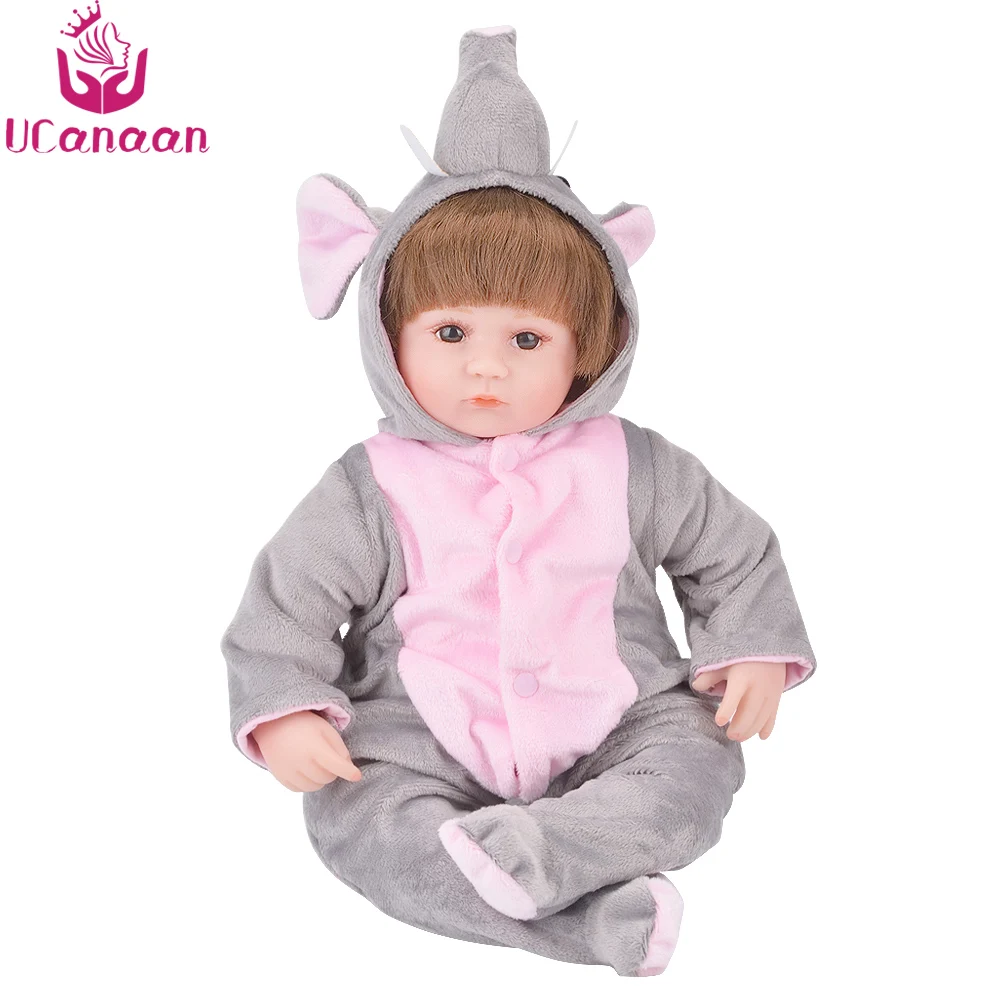 Reborn Baby Doll 45 см Реалистичная игрушка для тела прелестный реалистичный малыш bebes reborn corpo de silicone inteiro realista