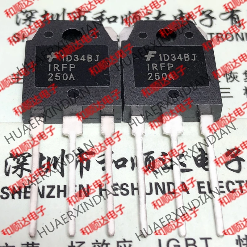 5 шт., новые оригинальные кнопки IRFP250A TO-3P 200V 32A на