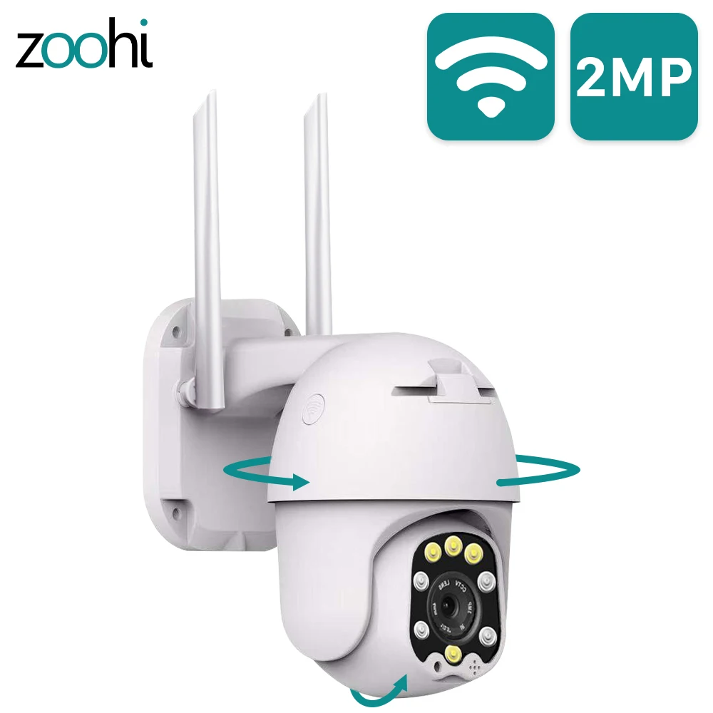 1080P PTZ IP камера Wifi Открытый Купол беспроводная безопасности панорамирование