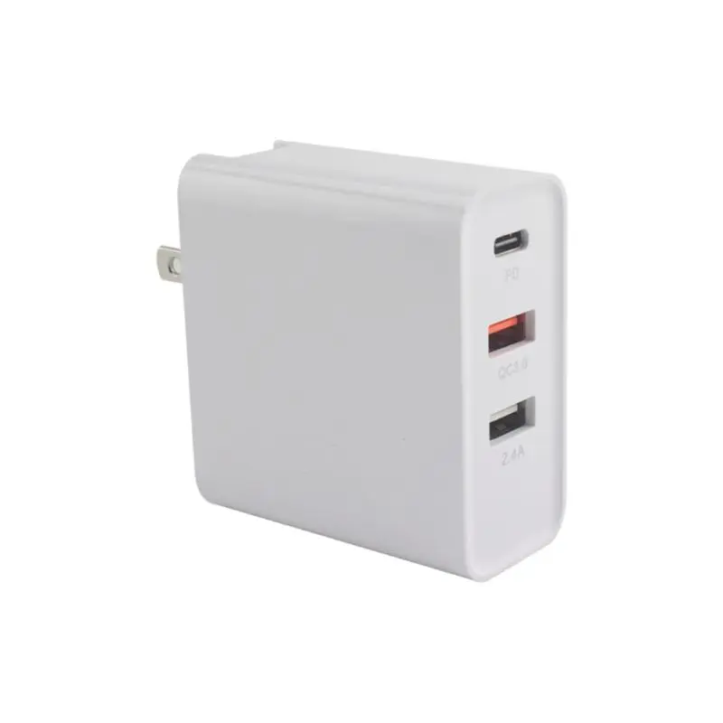 USB PD QC3.0 Быстрая Зарядка Тип C USB3.1 Быстрая зарядка Великобритания США ЕС вилка PD зарядное устройство 3 настенное зарядное устройство для мобильных телефонов планшеты Acc