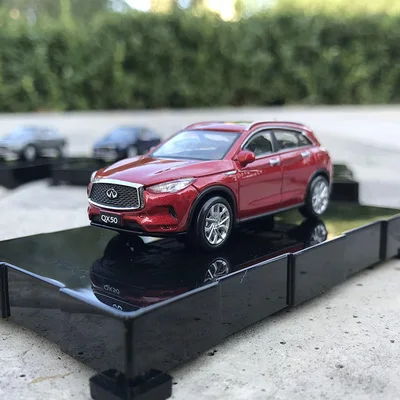 1/64 QX50 QX30 Q60 Акустическая классическая модель автомобиля литой под давлением металлический автомобиль коллекция игрушек дорожные инструменты для детей-поклонников Подарочное шоу - Цвет: QX50 red