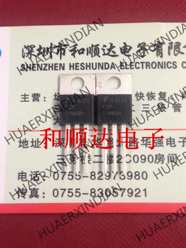 20 шт./лот FCP11N60N TO-220