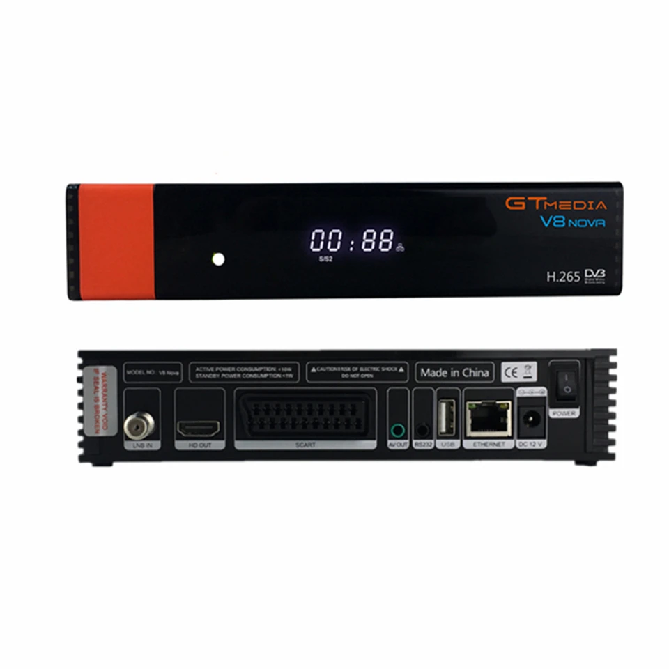 Receptor de Satélite Atualização de v7 Completo Gtmedia v8 Nova S2x Suporte H.265 1080p Built-in Wi-fi Nenhum Aplicativo hd V8x Dvb-s2 - Image 4